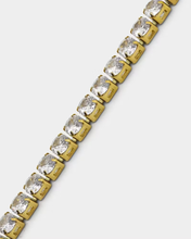 Load image into Gallery viewer, NXS Round Cut Tennis Iced Out Gold Bracelet NXS