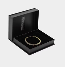 Load image into Gallery viewer, NXS Round Cut Tennis Iced Out Gold Bracelet NXS