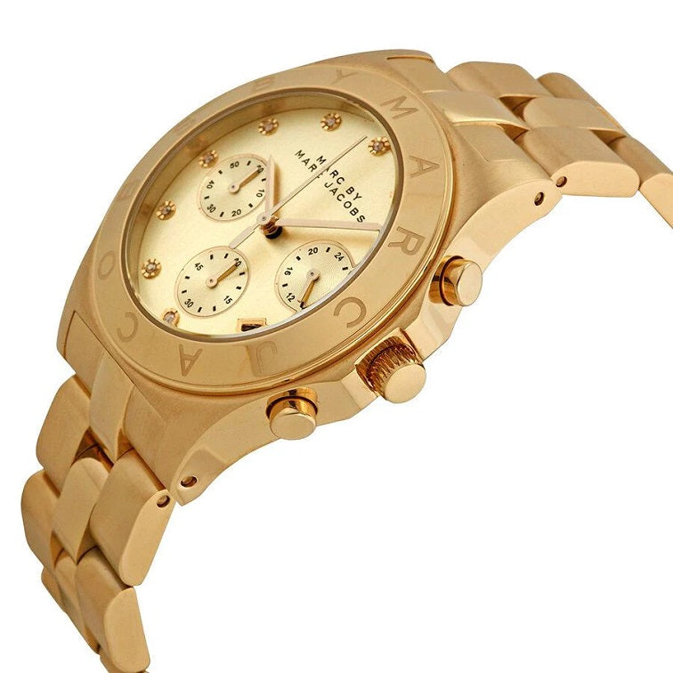 Marc jacobs gold outlet watch