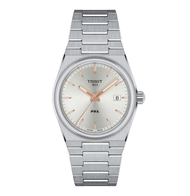 Load image into Gallery viewer, Tissot PRX Silver/ Rose Gold Accents Womens Watch - T137.210.11.031.00