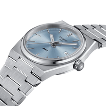 Load image into Gallery viewer, Tissot PRX Silver/ Light Blue Womens Watch - T137.210.11.351.00