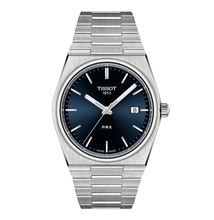 Load image into Gallery viewer, Tissot PRX Silver/ Dark Blue face Men&#39;s Watch - T137.410.11.041.00