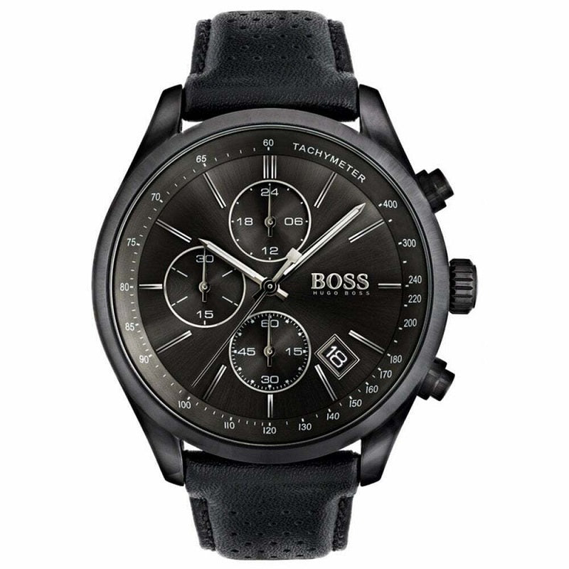 Mens hugo boss grand prix chronograph watch 1513473 Clearance
