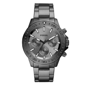 Fossil "Bannon" BQ2491 Mens Gunmetal Grey Chronograph Watch