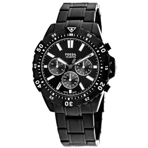 Fossil "Bronson" FS5773 Mens Black and White Chronograph Watch