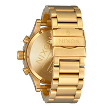 Load image into Gallery viewer, NIXON 51-30 CHRONO ALL GOLD / RED A083-514