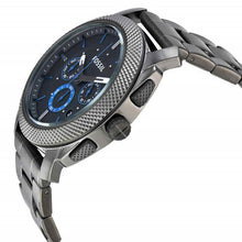 Load image into Gallery viewer, Fossil &quot;Machine&quot; FS4931 Mens Gunmetal Grey and Black Chronograph Watch