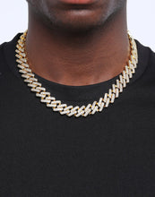 Load image into Gallery viewer, Saint Morta 14mm INTERLINK NECKLACE 20&quot; Mens Jewellery Iced Out Chain