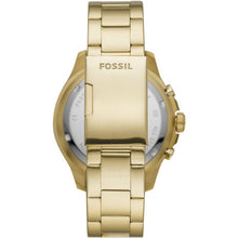 Load image into Gallery viewer, Fossil &quot;FB-03&quot; FS5727 Mens Gold and Black Chronograph Watch