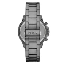 Load image into Gallery viewer, Fossil &quot;Bannon&quot; BQ2491 Mens Gunmetal Grey Chronograph Watch