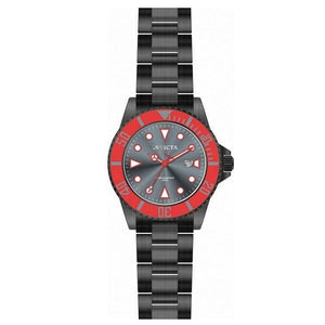 Invicta Pro Diver 90296 Mens Black, Red and Grey Watch