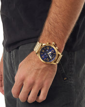 Load image into Gallery viewer, NIXON 51-30 CHRONO GOLD/ BLUE SUNRAY A083-2735