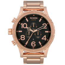 Load image into Gallery viewer, NIXON 51-30 CHRONO ALL ROSE GOLD / BLACK A083-1932