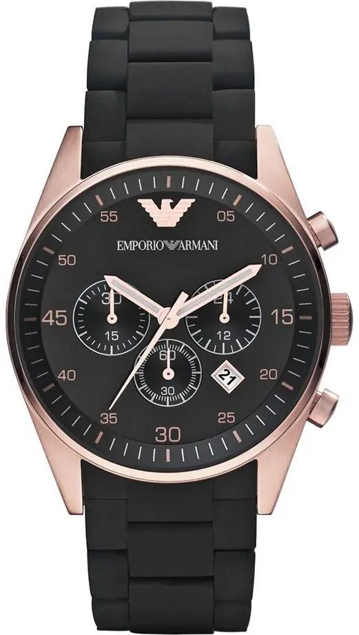 Watch Ar2452 Chronograph Armani Rose Gold Emporio Armani AR2452