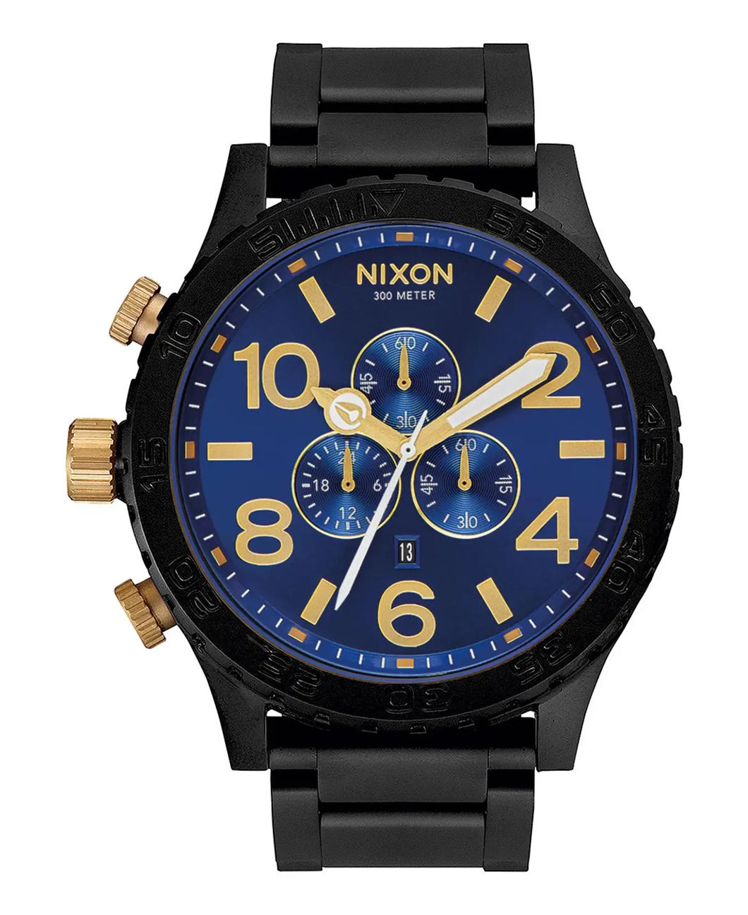 Chrono Matte Black Gold Nixon Chrono Black Nixon Chrono Black Nixon Mens Watch Sentry Chrono Watch Matte