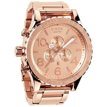 Load image into Gallery viewer, NIXON 51-30 CHRONO ALL ROSE GOLD A083-897
