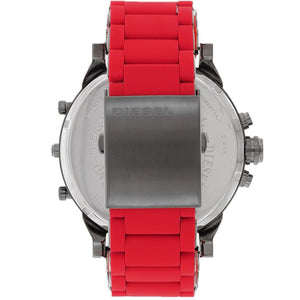 Diesel Watches | Mens Diesel Watch | DZ7370 All Red / Gunmetal