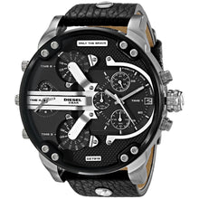 Load image into Gallery viewer, Diesel Watches | Mens Diesel Watches | DZ7313 Black leather \ silver