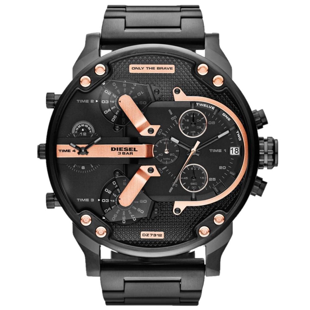 Diesel Watches | Mens Diesel Watches | DZ7312 Black \ Rose Gold