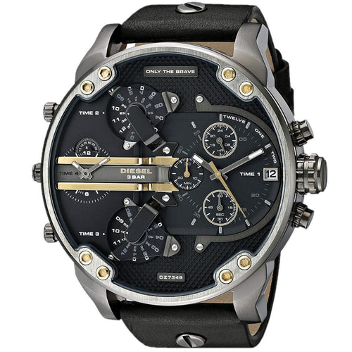 Diesel Watches | Mens Diesel Watches | DZ7348 leather band