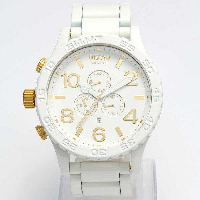 NIXON 51-30 CHRONO WHITE/ GOLD A083-1035 – STREETWISE AUSTRALIA