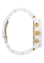 Load image into Gallery viewer, NIXON 51-30 CHRONO WHITE/ GOLD A083-1035