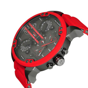 Diesel Watches | Mens Diesel Watch | DZ7370 All Red / Gunmetal